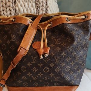 Louis Vuitton Brown Monogram Bucket Bag